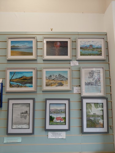 Paintings on Display